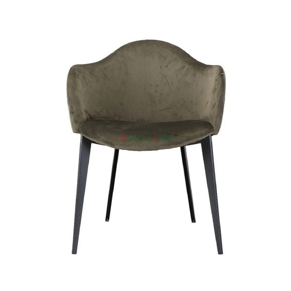  GHẾ ĂN MẪU MỚI VẢI VELVET CHÂN METAL 