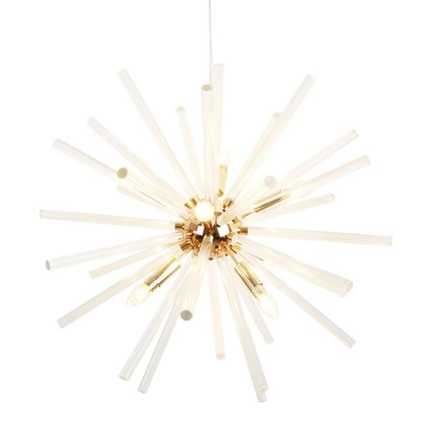  Đèn treo, kim loại & acrylic, DI 