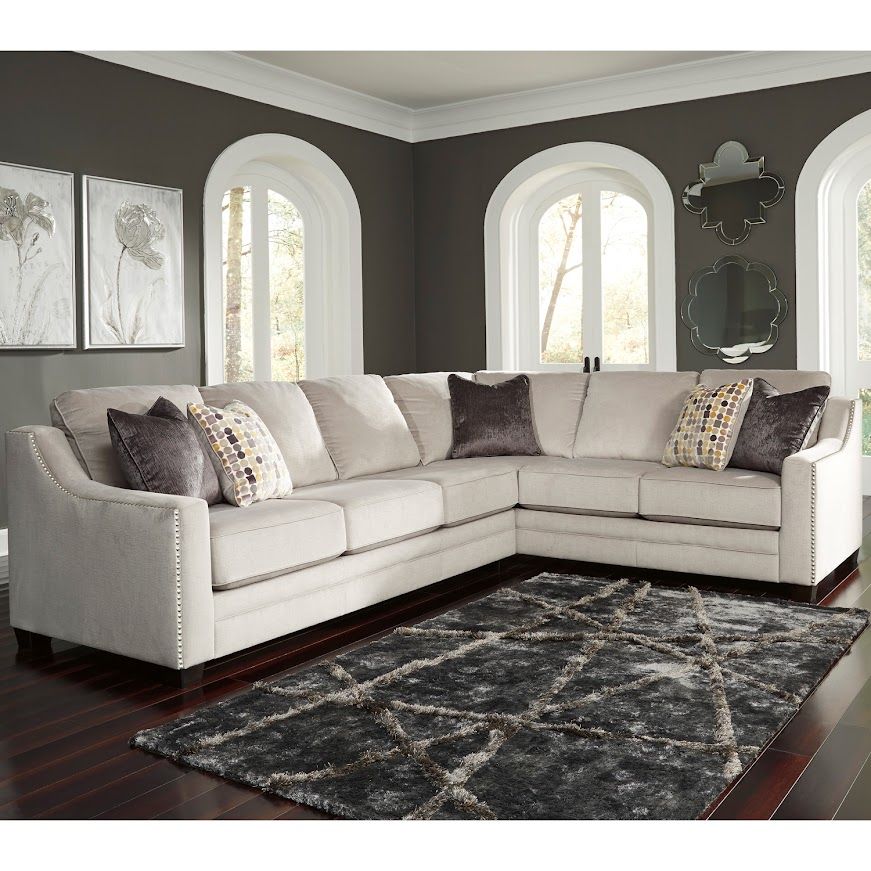  Sofa góc, bạc, Grand Elegance 