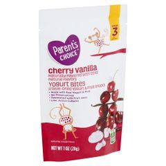 Sữa Chua Khô Parent's Choice vị Cherry, Vanilla 28g, Mỹ