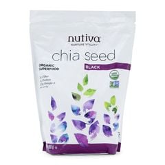 Hạt Chia Organic Nutiva 907gr, Mỹ