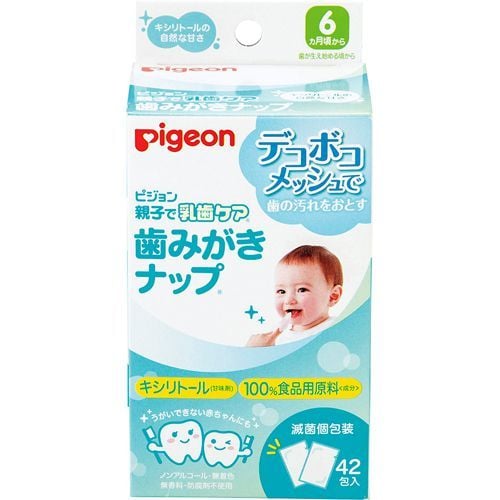 Khăn Lau Răng Pigeon 42 Miếng , Nhật