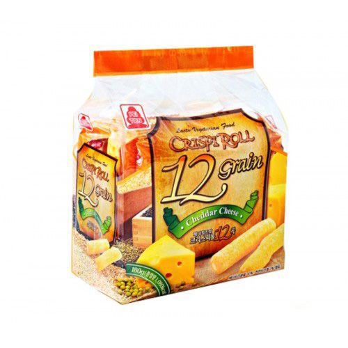 Bánh Dinh Dưỡng Crispi Roll 12 Loại Đậu vị Phô Mai 180gr