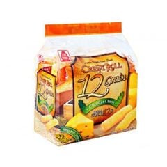 Bánh Dinh Dưỡng Crispi Roll 12 Loại Đậu vị Phô Mai 180gr