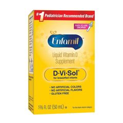 Bổ Sung Vitamin D-Vi-Sol Enfamil 50ml, Mỹ (6 tháng - 4 tuổi)