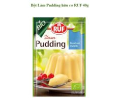 Bột Làm Pudding Ruf Hữu Cơ 40gx2, Đức.