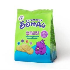 Bánh Ăn Dặm BONDI HIPPO Bổ Sung Canxi 5T 180gr, Nga