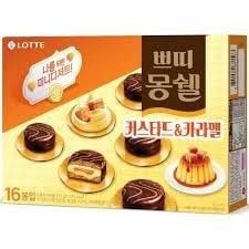 Bánh Custard Lotte Vị Caramel 16 cái, Hàn Quốc