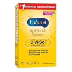 Siro Bổ Sung Vitamin D Nhỏ Giọt Enfamil D-Vi-Sol Cho Trẻ Em 50ml, Mỹ