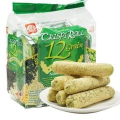 Bánh Dinh Dưỡng Crispi Roll 12 Loại Đậu vị Rong Biển 180gr