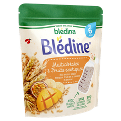 Bột Pha Sữa Bledina vị Ngũ Cốc & Xoài 200g (6 Tháng), Pháp