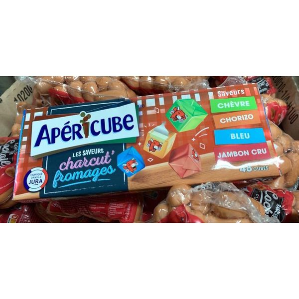 Phô mai Apericube 48 viên 250g (màu nâu)