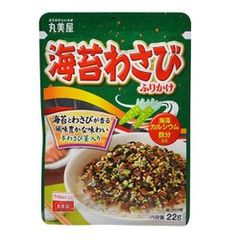 Gia Vị Rắc Cơm Marumiya vị Rong Biển và Rau Wasabi 22g , Nhật