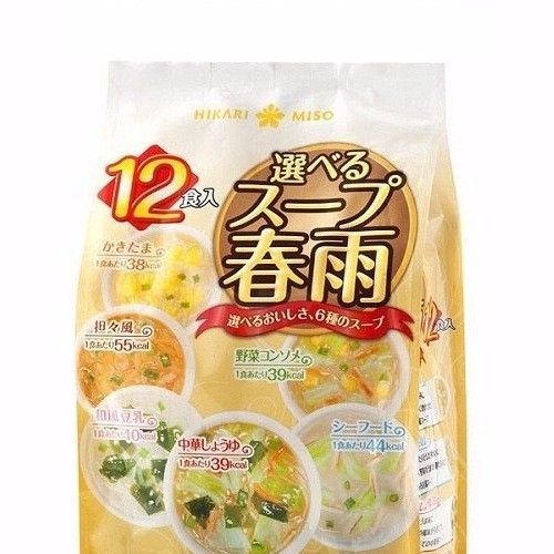 Miến HIKARI MISO 12 gói 6 vị, Nhật