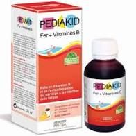 Siro PediaKid Bố Sung Sắt, Vitamin B 125m, Pháp