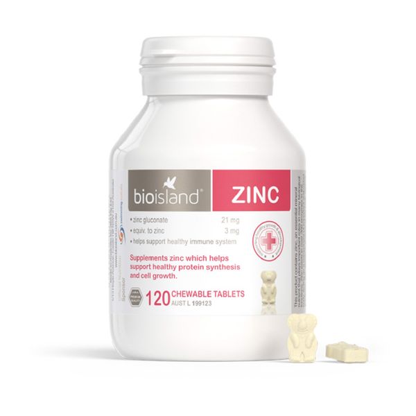 Viên Nhai Bổ Sung Kẽm Bio Zinc 120 viên, Úc
