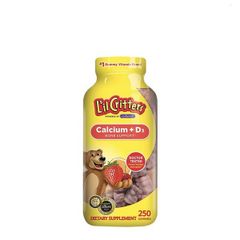 Kẹo Dẻo Gấu L'il Critters Calcium + D3 250 VIÊN, Mỹ