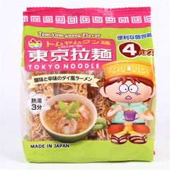 Mì Gói Tokyo vị Tôm Yum 120g (4 túi nhỏ), Nhật