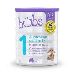 Sữa Dê Bubs Số 1 (0-6 Tháng) 800g, Úc