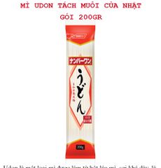 Mì Udon Nissin Tách Muối 200g, Nhật