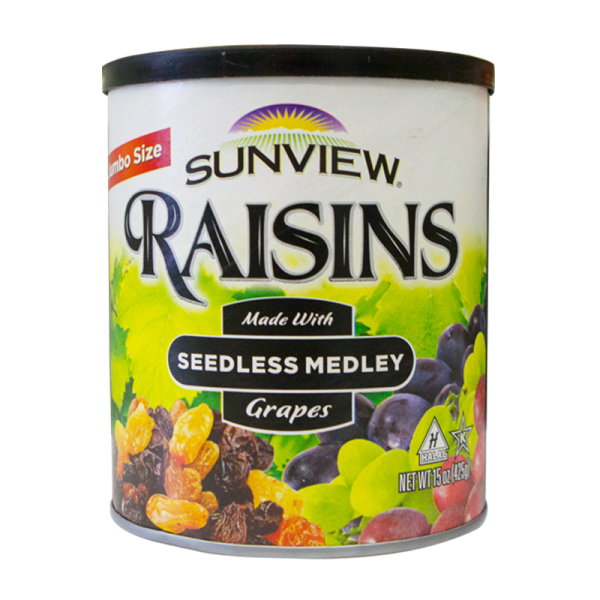 Nho Khô Raisin Sunview 425gr, Mỹ