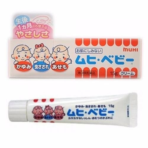 Kem bôi muỗi Muhi baby 15g