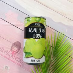 Nước Ép 100% Cainz Vị Mơ Xanh 190g (Nhật).