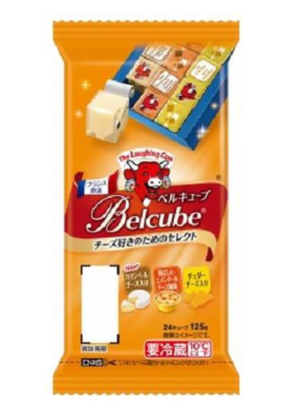 Phô Mai Belcube 24v 125g (Màu Cam), Nhật