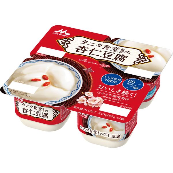 Pudding Morinaga vị Đậu Hủ, Hạnh Nhân, Hoa Anh Đào 60gx4