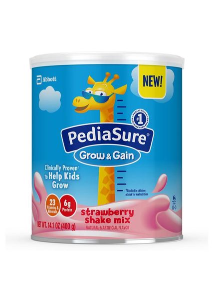 Sữa Bột Pediasure vị Dâu 400gr, Mỹ