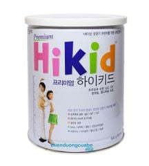 Sữa Bột Hikid Tăng Cân, Chiều Cao 600g Vị Vani (1-9 tuổi), Hàn Quốc