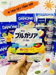 Sữa Chua Tươi Meiji vị Mix Trái Cây Tổng Hợp 70gx4, Nhật