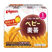 Nước Ép Pigeon vị Lúa Mạch (3x125ml), Nhật