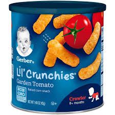 Gerber lil Crunchies-Garden tomato 42g