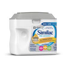 Sữa Bột Similac Advance HMO 658g Nắp Bạc 0T-12T, Mỹ