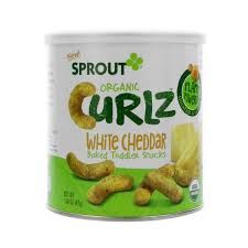 Bánh ăn dặm Sprout Curlz phô mai 42g