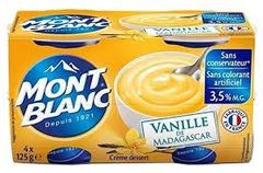 Váng Sữa Mont Blanc vị Vani 125g (hủ thiếc)