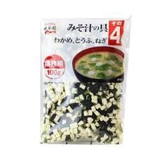 Súp Miso Wakame Rong Biển, Đậu Hũ 100g, Nhật (Số 4).