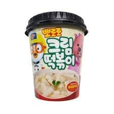 Bánh Gạo Topokki Sốt Kem Pororo 120g, Hàn Quốc