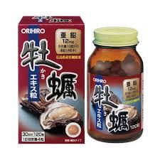 Viên Uống Hàu Tươi Orihiro 120 viên 500mg, Nhật