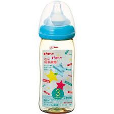 Bình Sữa Pigeon 240ml (Màu Xanh Dương), Nhật