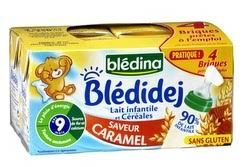 Sữa Nước Bledina vị Caramel 250ml (9T), Pháp