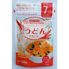 Mì Udon Akachan Vị Cà Rốt 100gr, 7 Tháng, Nhật