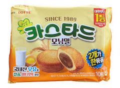 Bánh Custard Lotte Nhân Chocola 210gr, Hàn Quốc