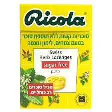Kẹo Ngậm Sugar free Ricola Lemon Mint 45g