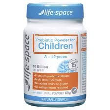 Men Vi Sinh Life Space cho Bé 3-12 Tuổi 40g, Úc
