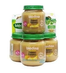 Thức Ăn Nghiền Bledina vị Chuối 130gr, Pháp