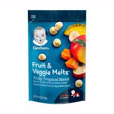 Sữa Chua Khô Gerber Vị Mix Thơm 28g, Mỹ