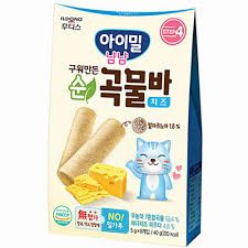 Bánh Ăn Dặm Idong vị Ngũ Cốc Phô Mai 40g, Hàn Quốc