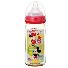 Bình Sữa Pigeon 240ml Nhật (Màu Đỏ)